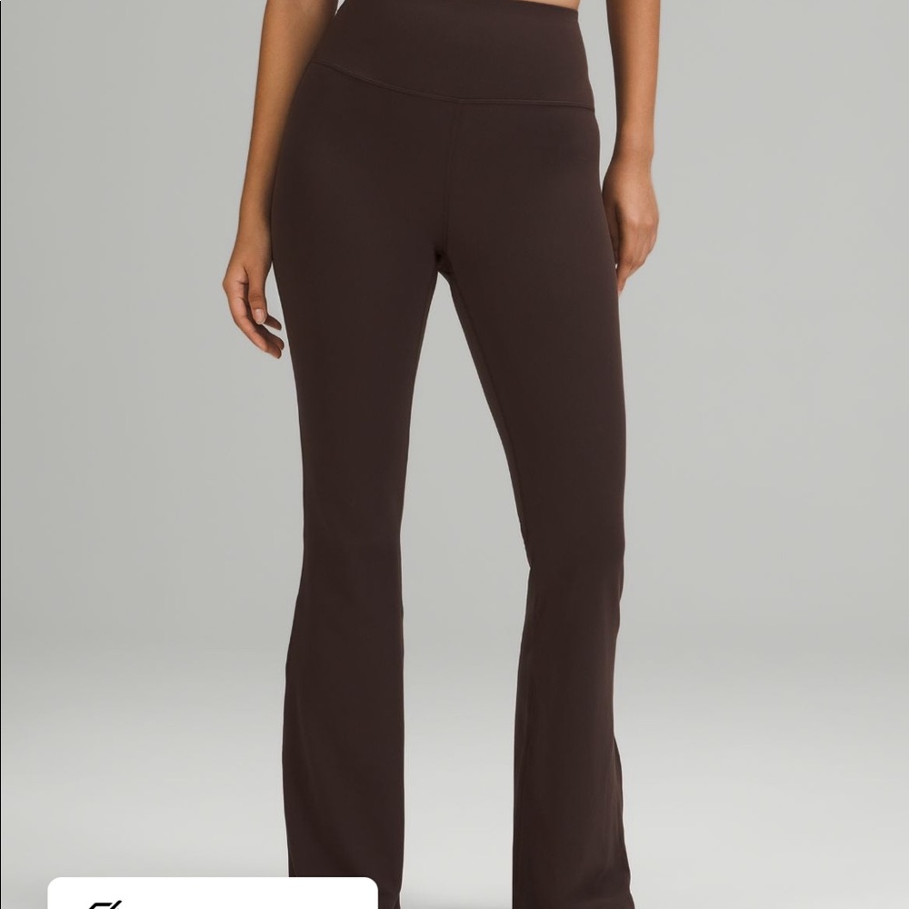 lululemon groove super high rise flared pant nulu
